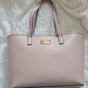 Michael Kors Blush Pink Leather Tote
